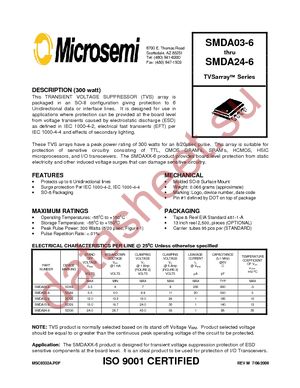 SMDA12-6 datasheet  